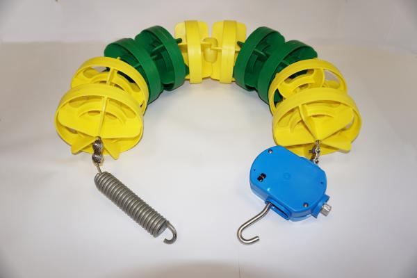 Pályaelválasztó kötél 50m-es medencéhez (150 mm-es)